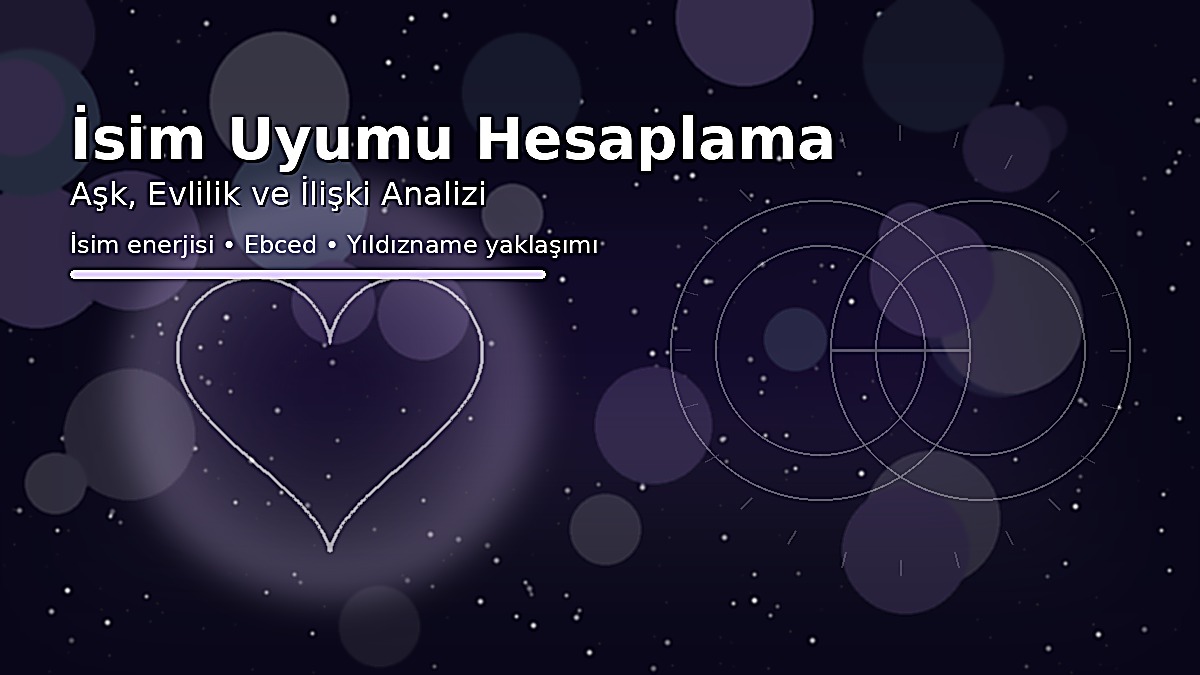 İsim Uyumu Hesaplama
