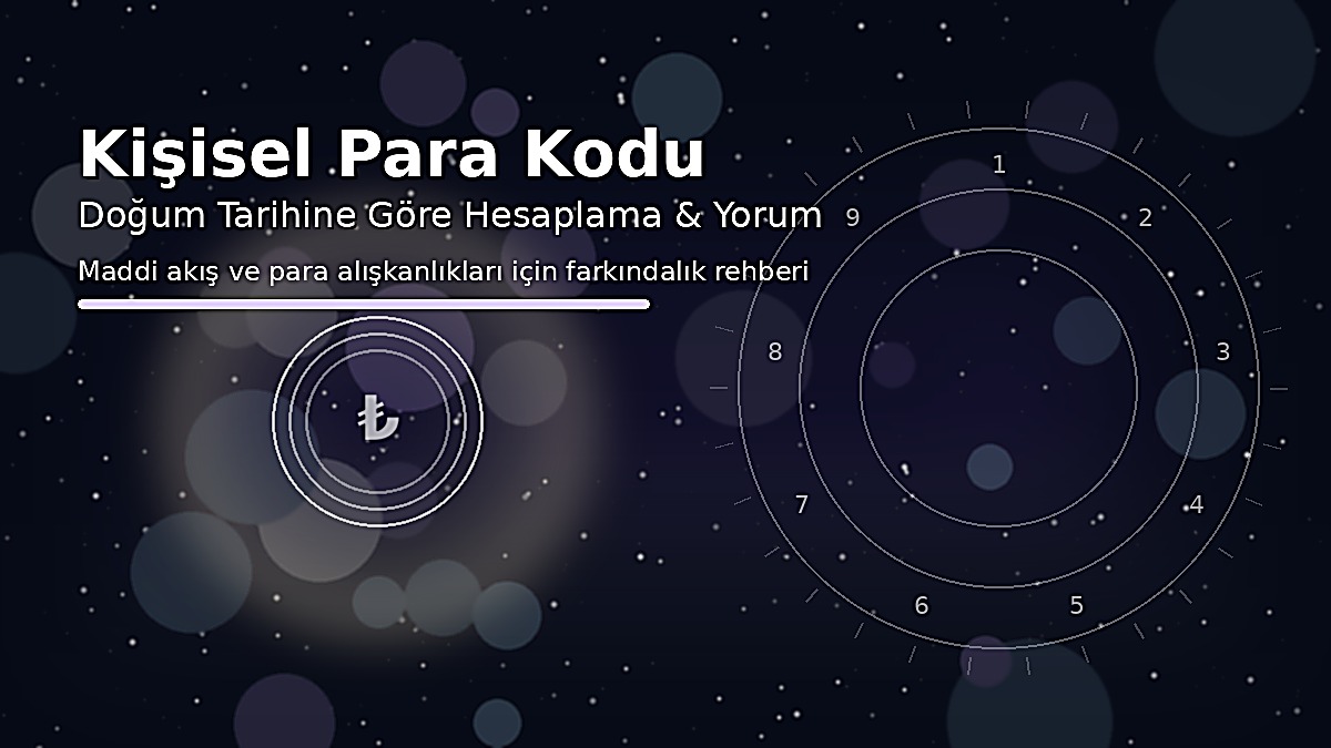 Kişisel Para Kodu Hesaplama